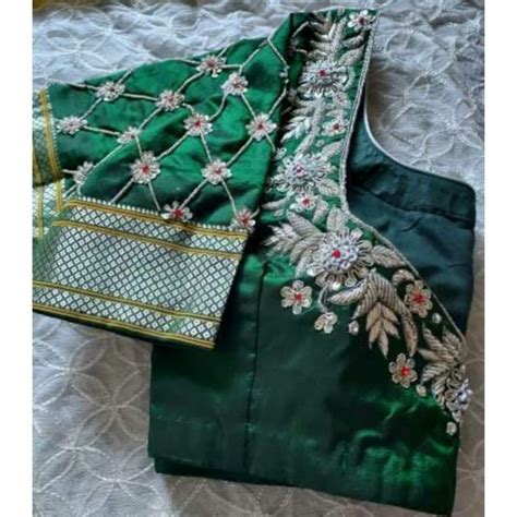 Aari Work Blouse Designs 2021 Bride Blouse Designs Blouse Work Designs Embroidery Blouse