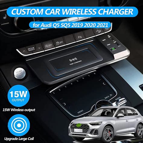 Elecpjf Upgrade Wireless Car Charger Fit Audi Q Sq