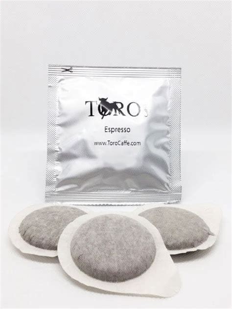 Ese Toro Espresso Pods, Delicate, Creamy And Full-Bodied