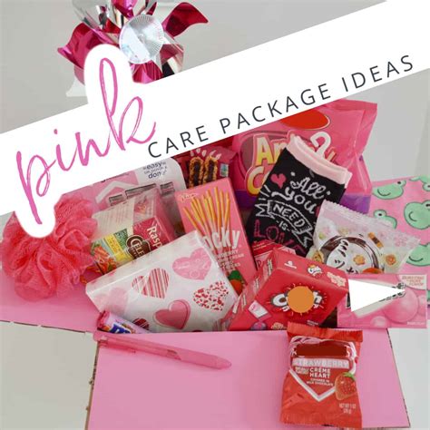 Pink Care Package Ideas - Organized 31