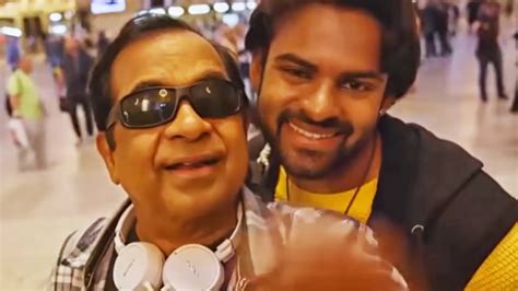 Brahmanandam Ko Airport Police Ne Rok Liya Sai Dharam Tej Ne Bachaya