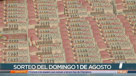 Anuncian Cambios En Las Fechas De Los Sorteos Del Y De Agosto