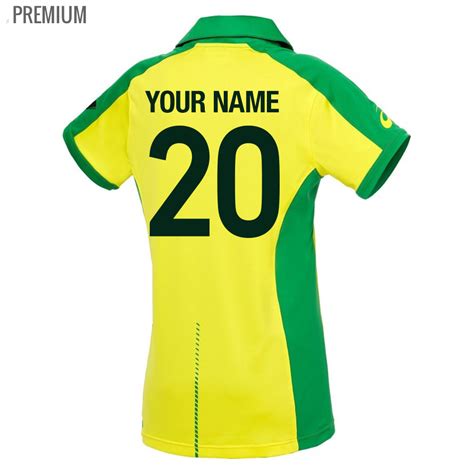 Personalised Cricket Australia Jerseys