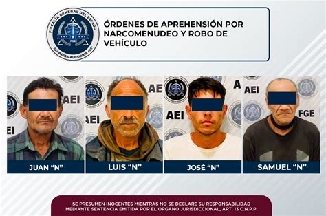 Cumplimenta AEI cuatro órdenes de aprehensión En Linea BC