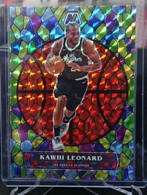 Yahoo オークション 2020 21 Panini Mosaic Stained Glass Kawhi Leo