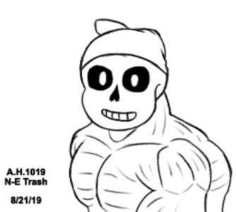 buff!Sans 2 (Ricardo Milos meme) - August 2019 by NonTrash on Newgrounds