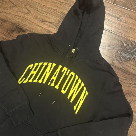 Chinatown Hoodie Black Chinatown Market Hoodie With Depop