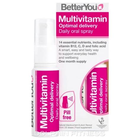 Betteryou Multivit Daily Multi Vitamin Oral Spray 1 X 25 Ml