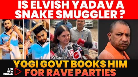 Fir Against Elvish Yadav For Supplying Snake Venom At Rave Parties