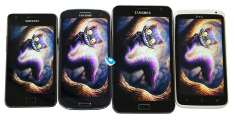 Display A Confronto Galaxy S2 Vs S3 Vs Note Vs Htc One X Hdblogit