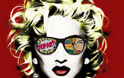 Madonna Pop Art Pop Art Wallpaper Pop Art Design Pop Art Background