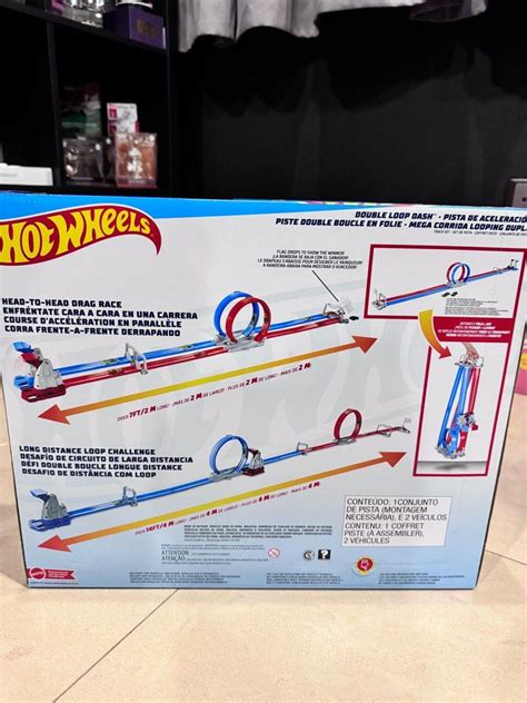 Hot Wheels Action Double Loop Dash Hobbies Toys Toys Games On Carousell