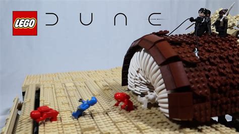 Motorized LEGO Dune Sandworm Scene | Brick Finds & Flips