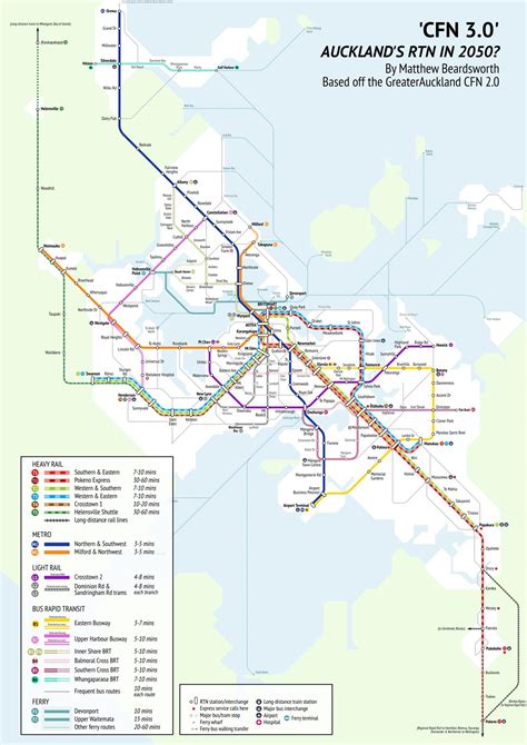 The Public Transport Network Auckland Deserves : r/auckland