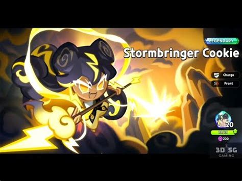 Cookie Run Kingdom LEGENDARY Stormbringer Cookie YouTube