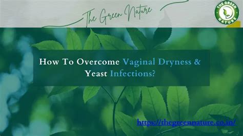 Ppt How To Overcome Vaginal Dryness And Yeast Infections Powerpoint