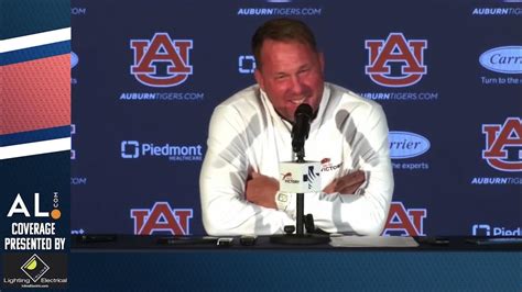 Hugh Freeze On Auburns Bowl Chances Trip To Arkansas Youtube