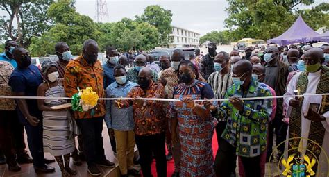 Akufo Addo Commissions Tumu Business Resource Centre