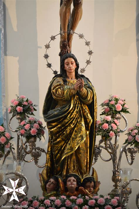 Cultos a la Inmaculada Concepción en la Hermandad San Juan Cofradiera