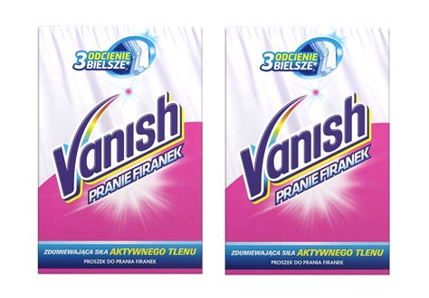 Vanish Proszek wybielający do prania firan 400g x2 12622784040 Allegro pl