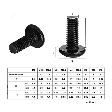 Винты M2 M2.5 M3 M3.5 M4 M5 M6 TM, 10 шт | AliExpress