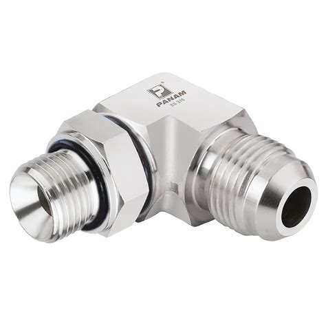 3 4 16 UNF X 3 4 BSP Elbow Seagull Fittings