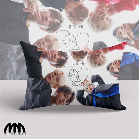 BTS Pillows Mugmania Jungkook V Jimin Jin Suga RM JHope