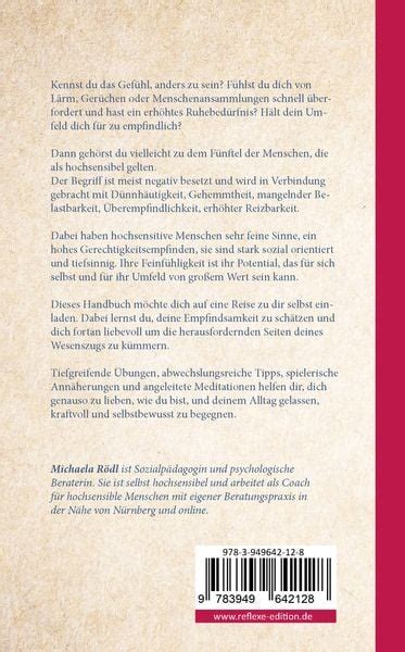 Du Darfst Hochsensibel Sein Praxisbuch Zur Hochsensibilit T Von