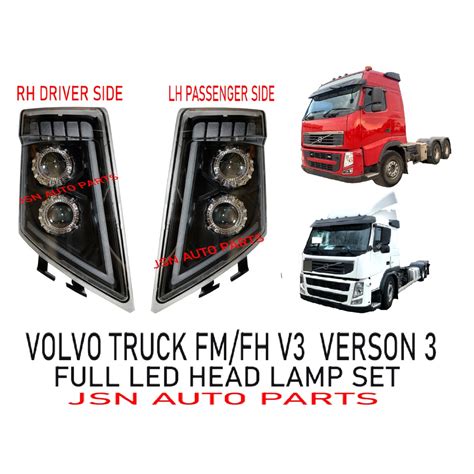 J S Full Led Head Lamp Volvo Truck Fm Fh V Verson Price For Pc