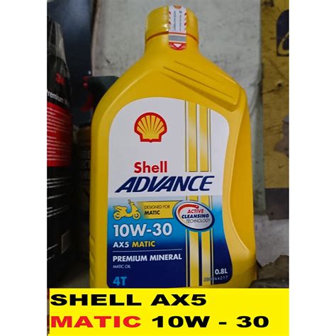 Jual Shell Advance Ax L W Oli Motor Scooter Matic Asli Baru