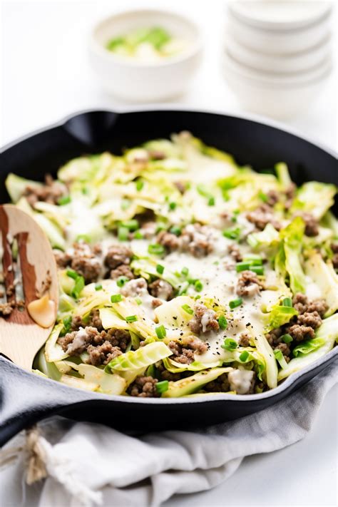 Easy Keto Cabbage And Beef Skillet Recipe A Delicious Low Carb Meal Option