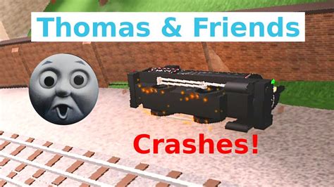 Blue Train With Friends Day And Night Crashes Thomas And Friends Roblox Youtube