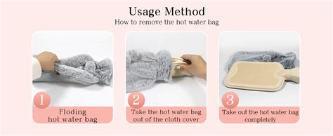 Amazon My Novel Things Hot Water Bottle With Cover For Pain Relif Rubber Hot Water Bag 2L