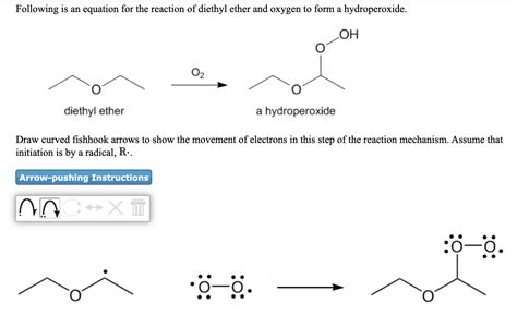 Solved Following Is An Equation For The Reaction Of Diethyl