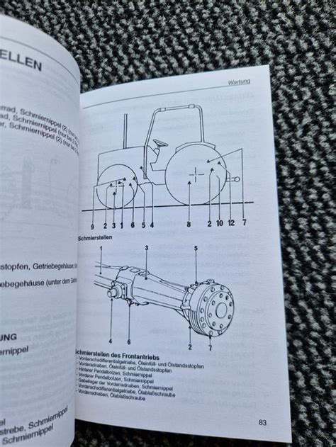 Original Anleitung Hürlimann Traktoren H 305 306 307 XE Kaufen auf