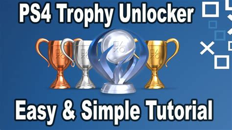 Ps4 Trophy Unlocker Tutorial Easy And Simple Guide How To Get Instant