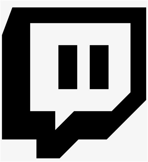 News Black Twitch Logo Transparent Png Image Transparent Png Free