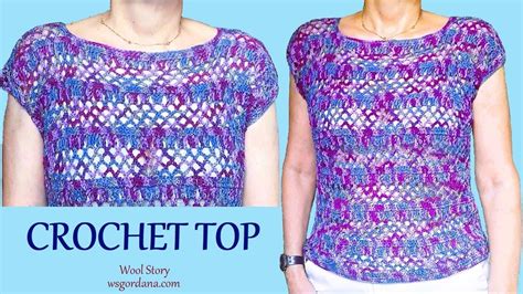 Very Easily Crochet Cozy Lace Blouse Heklana Bluza YouTube