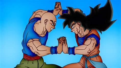 Drag N Ball Super Ilustran Fusi N Entre Yamcha Y Ten