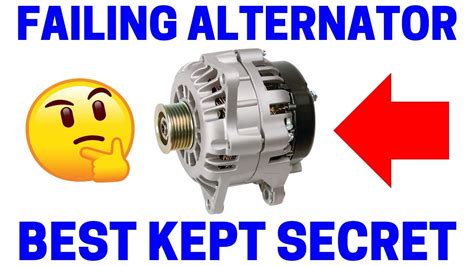 Signs Alternator Is Bad