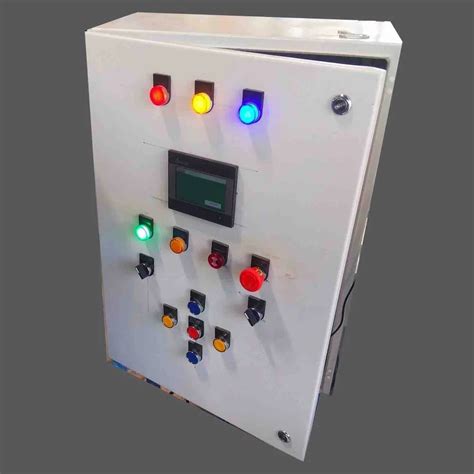 Plc Three Phase Hmi Control Panel For Domain Management 4 Inch At