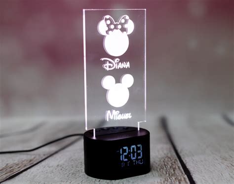 R Veil En M Thacrylate Mickey Minnie Made In Gift