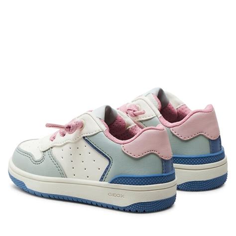 Sneakers Geox J Washiba Girl J Hxd Fu C M White Ice Escarpe It