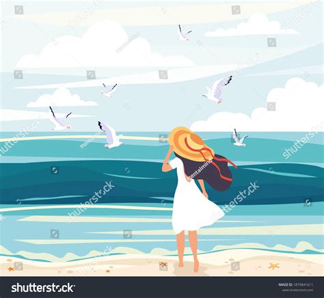 Women Standing Back Over 14 222 Royalty Free Licensable Stock Vectors