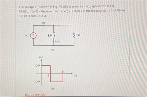 The Voltage V T Shown In Fig P785a Is Given Studyx