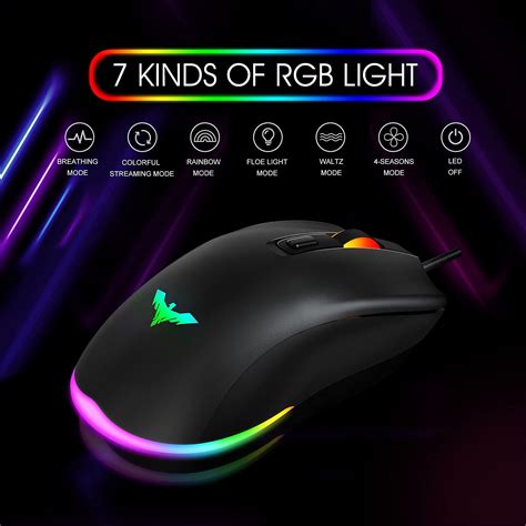 Havit Wired Gaming Keyboard Mouse Combo Led Rainbow Backlit Gaming