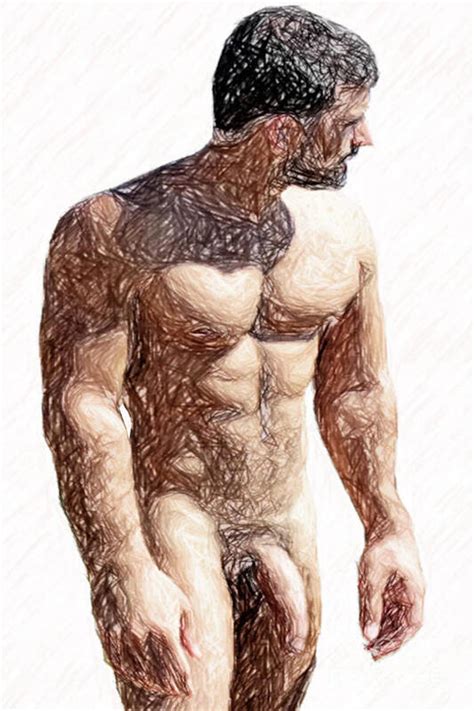 Nude Wrestler In Turkey Art Print By Eros Adonis Pixels
