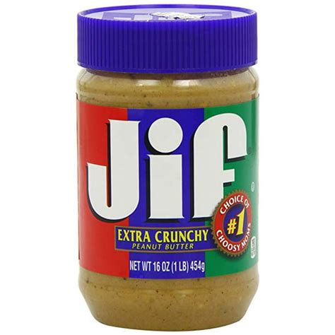 Jif Extra Crunchy Peanut Butter 16 Oz