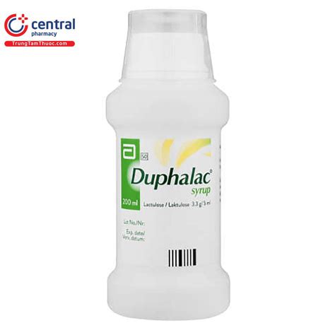 ChÍnh HÃng Thuốc Duphalac Syrup 200ml điều Trị Táo Bón Hôn Mê Gan