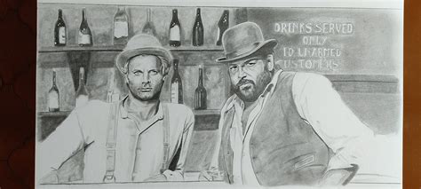 Bud Spencer E Terence Hill Lo Chiamavano Trinit Disegni